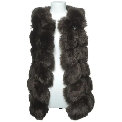Outdoor vest (Bruin) van Borninstockholm Acryl