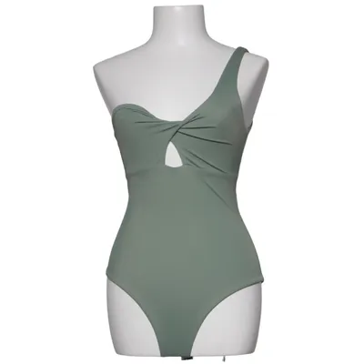 Badedragt (Grøn) fra Mango Swimwear Elastan, Polyamid