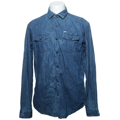 Chemise en jean (Bleu) de Emilio Adani Coton