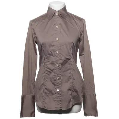 Shirt (Brown) from Guglielminotti Cotton, Elastane, Polyamide