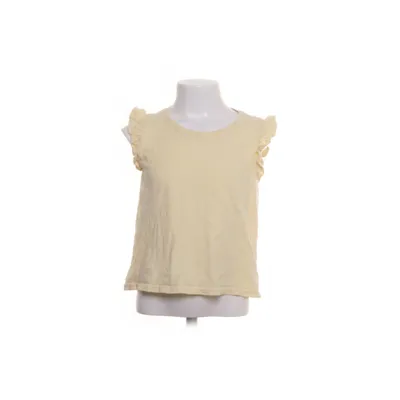 Top (Geel) van H&M Basic Katoen