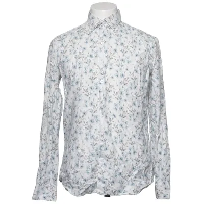 Shirt (Wit, Blauw) van Grand Frank Katoen