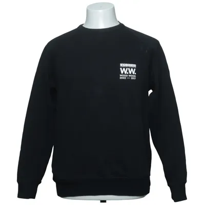Sweatshirt (Black) from Wood Wood Cotton