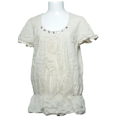Topp (Beige) från Mia Linea Bomull