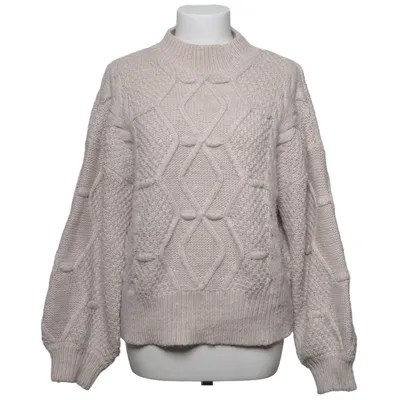 Tröja (Beige) från Object Akryl, Återvunnen polyester, Ull