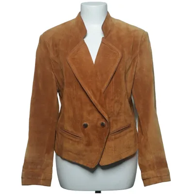 Jacket (Brown) from Petroff Leather, Polyester