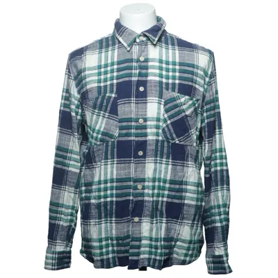 Flanellskjorta (Vit, Grön) från Vailent Clothing Bomull