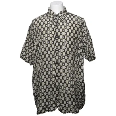 Korte mouwen shirt (Beige, Zwart) van Vinci