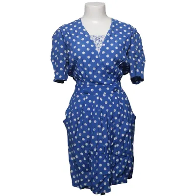 Kleid (Blau, Weiß) von Karin Stevens Viskose
