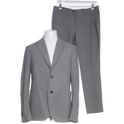 Suit (Gray) from Traiano Milano Elastane, Polyamide