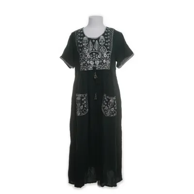 Maxi dress (Green, White) from Amina Polyester