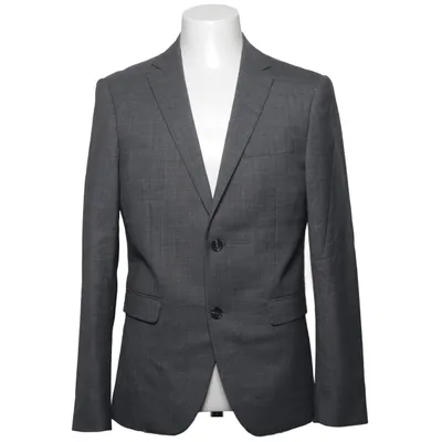Blazer (Grå) fra Lindbergh White Elastan, Polyester, Uld