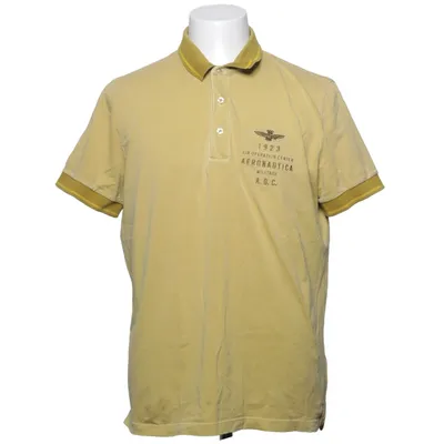 Pikétröja (Gul) från Aeronautica Militare Bomull, Elastan