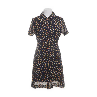 Skjortklänning (Blå, Gul, Vit, Orange) från Smiley Vintage