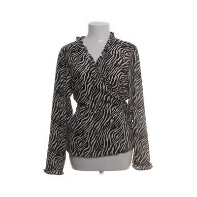 Wrap blouse (Black, Beige) from JDY Polyester