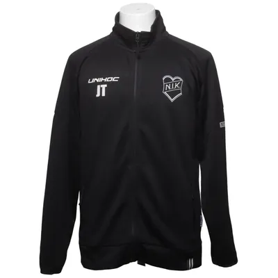 Træningsjakke (Sort) fra Unihoc Genanvendt polyester