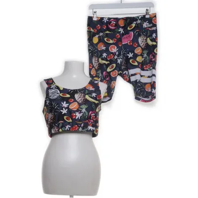 Trainingsset (Blauw, Meerkleurig) van Stronger Elastaan, Gerecycled polyester