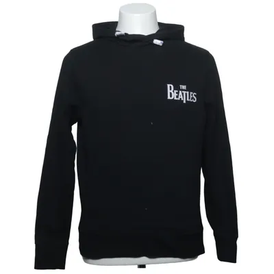Huvtröja (Svart) från The Beatles Bomull, Polyester