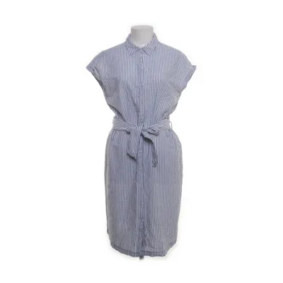 Skjortklänning (Vit, Blå) från Up2 Linne, Viskos