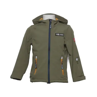 Softshell jacket (Green) from Trollkids Polyester
