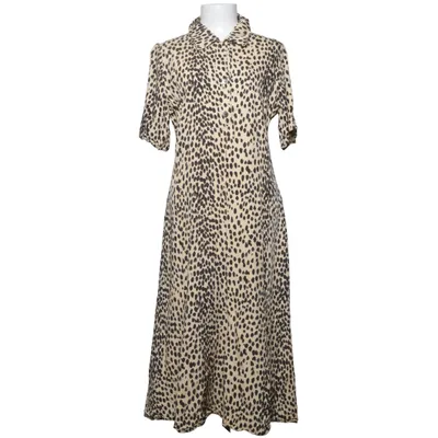 Skjortklänning (Beige, Svart, Flerfärgad) från Arket Viskos