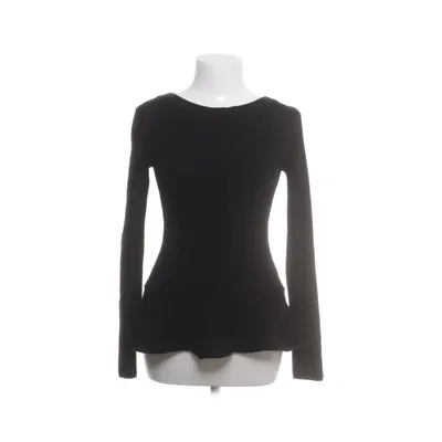 Peplum top (Black) from Tory Burch Merino wool