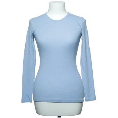 Langærmet t-shirt (Blå) fra Dilling