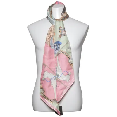Suit scarf (Multicolored) from Plomo o Plata Silk