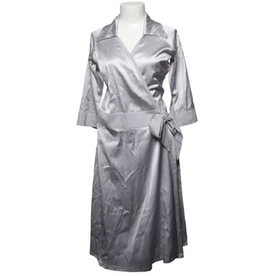 Dress (Gray) from Tone Barker Silk Elastane, Silk