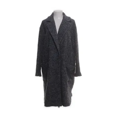 Frakke (Blå) fra L.O.G.G by H&M Uld, Polyester, Viscose