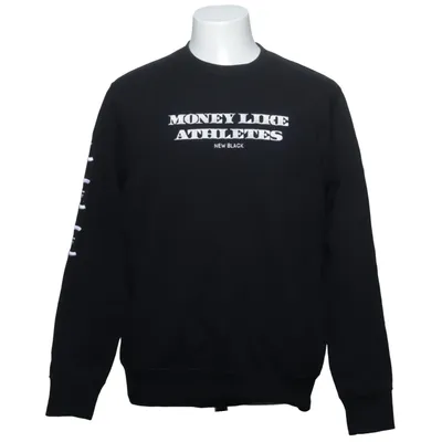 Sweatshirt (Black) from New Black Cotton, Polyester