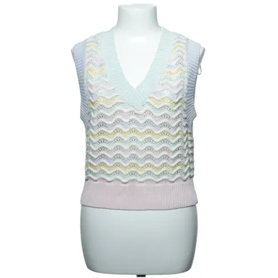 Spencer (Blauw, Geel, Roze, Meerkleurig) van Zara Polyester, Viscose