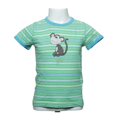 T-shirt (Green, Blue, White) from Kids by Lindex Cotton
