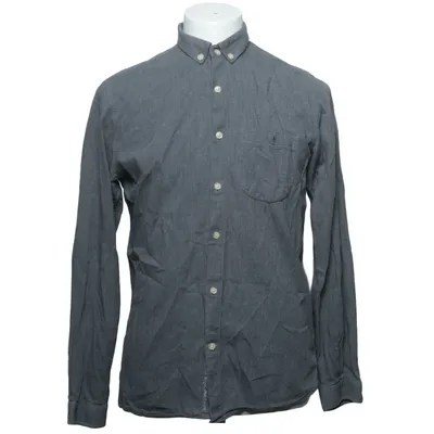 Overhemd (Grijs) van Knowledge Cotton Apparel Katoen