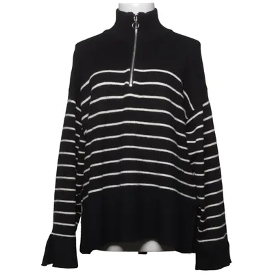 Sweater (Black, White) from Samsa Collection Polyamide, Polyester, Viscose