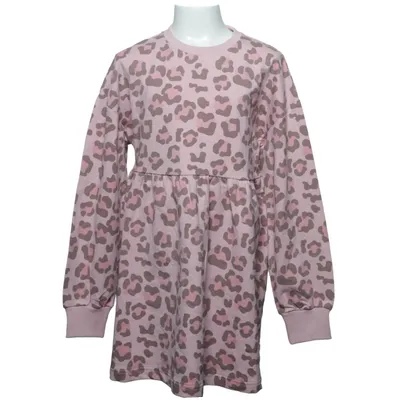 Kjole (Pink, Brun) fra Mywear Young Bomuld, Elastan