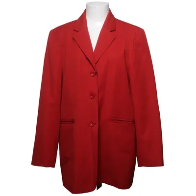 Blazer (Rød) fra Choise Polyester, Uld