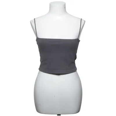 Crop top (Gray) from LXA Cotton, Elastane