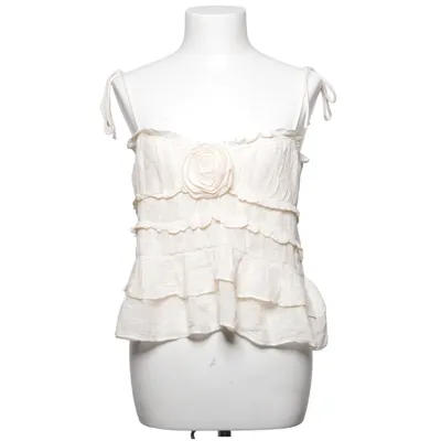 Crop top (Beige) van Zara Katoen