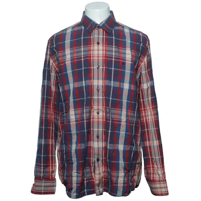 Shirt (Blauw, Rood, Beige) van State of Art Katoen