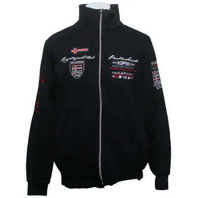 Capuchon sweater (Zwart) van Paul & Shark Katoen