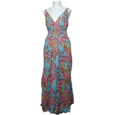 Robe longue (Bleu, Rose, Multicolore) de Single Dress Coton