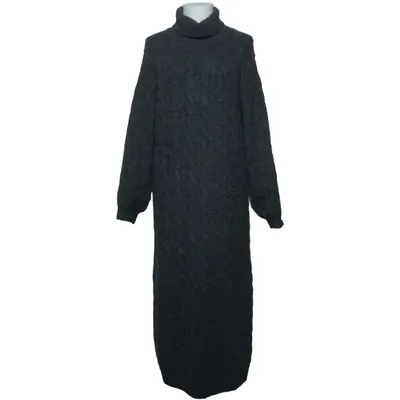 Rollkragenkleid (Grau) von Samsa Collection Acryl, Elasthan, Polyester