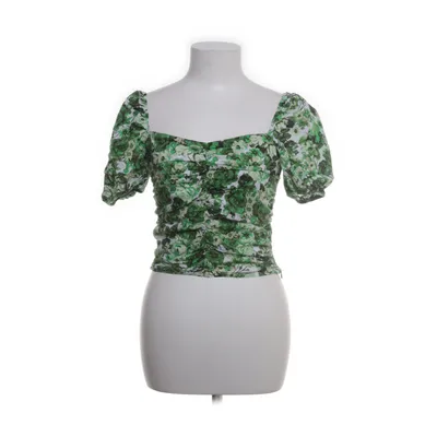 Crop top (Grön) från Mango Bomull