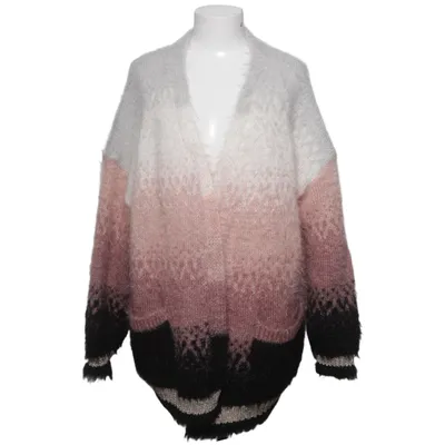 Cardigan (Roze, Zwart, Wit) van Emm Mohair, Gerecycled polyester, Wol