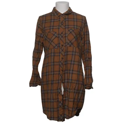 Blousejurk (Bruin, Blauw, Wit) van Japna Katoen