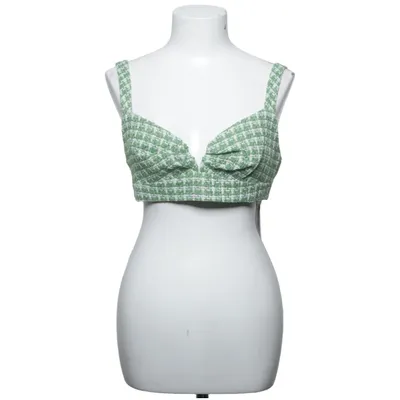 Crop top (Groen, Wit) van Sau Lee Elastaan, Polyester