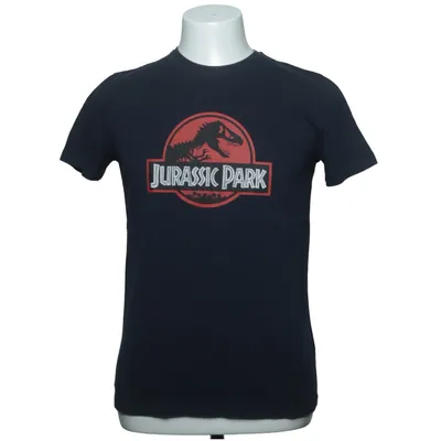 T-shirt (Blå) från Jurassic Park Bomull, Elastan