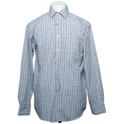 Skjorta (Blå, Brun, Vit) från Mel Richman Bomull, Polyester