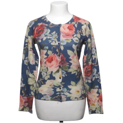 Cardigan (Blue, Multicolored) from Insieme Cashmere, Merino wool